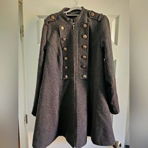 Torrid women's wool military style coat size 2